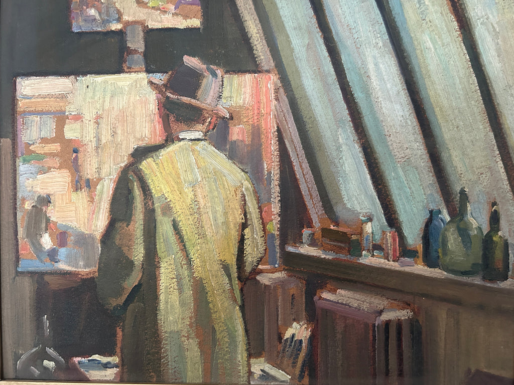 Vintage Original Oil Painting by James Richard Tate