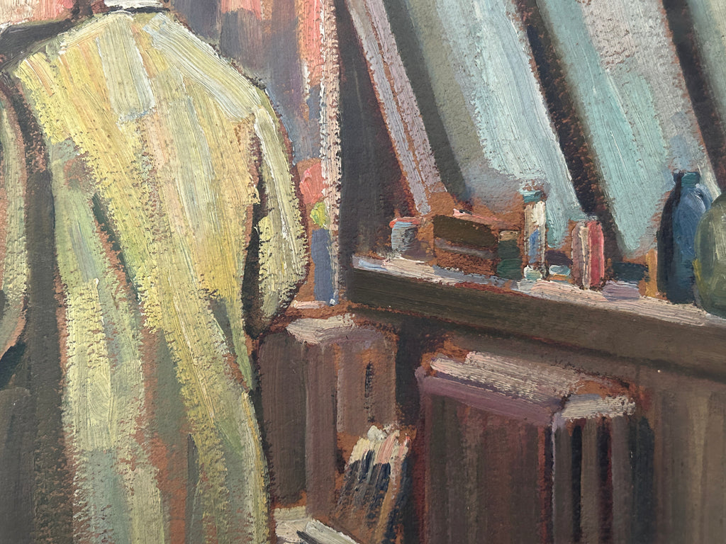 Vintage Original Oil Painting by James Richard Tate