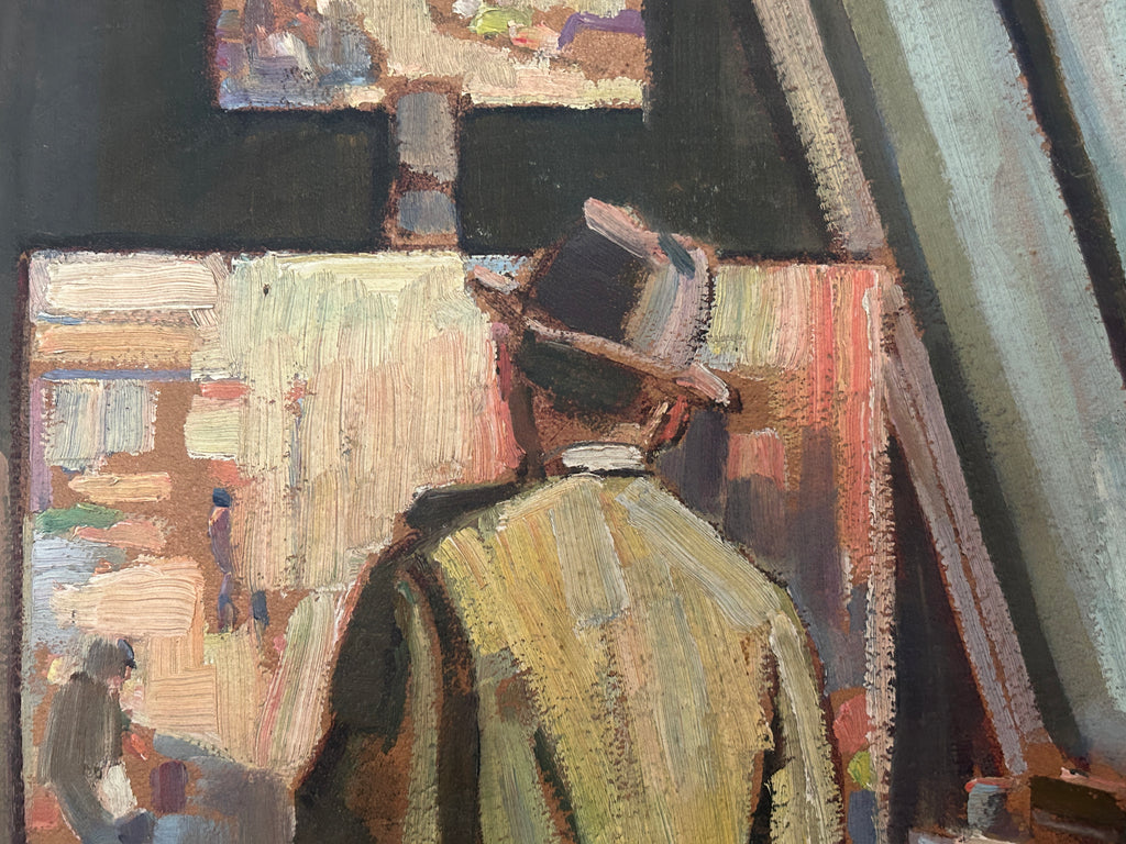 Vintage Original Oil Painting by James Richard Tate