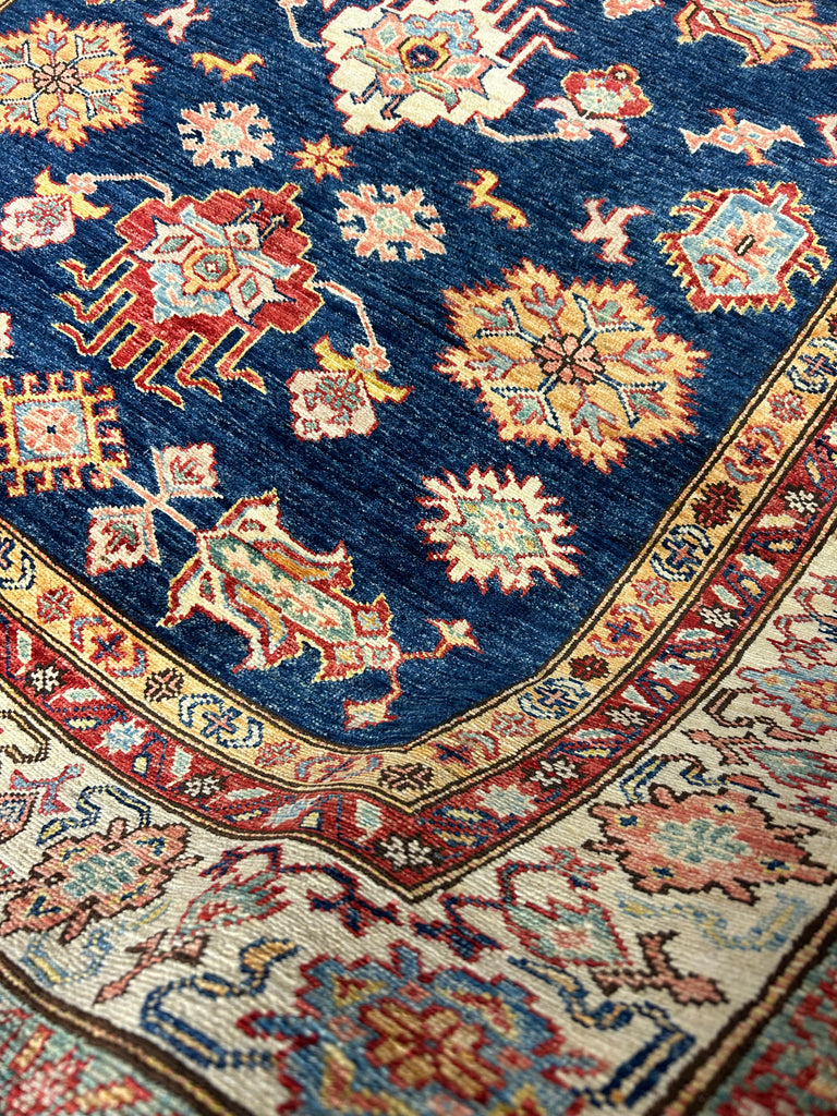Nazir / 5x8 ft  hand knotted wool rug